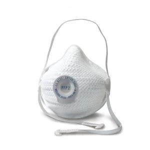 Image of Moldex FFP2 Mask Valve SmallMedium White Ref M3155 Pack of 10 Up to 3