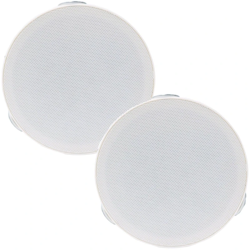 Image of Loops Bluetooth Ceiling Music Kit Mini Amp & 2 Low Profile Speakers Stereo HiFi Sound Multi