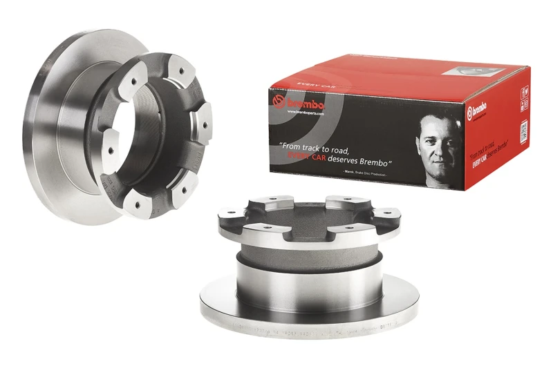 Image of BREMBO Brake disc BREMBO 08.7772.10