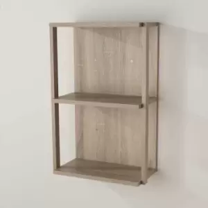 Image of Arran 3 shelf, small wall unit - oak effect