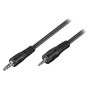 image of Goobay 3.5mm/2.5mm Audio Cable Adapter - 2m