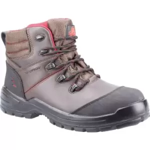 Image of Amblers Unisex Adult 308C Metal Free Leather Safety Boots (5 UK) (Brown) - Brown