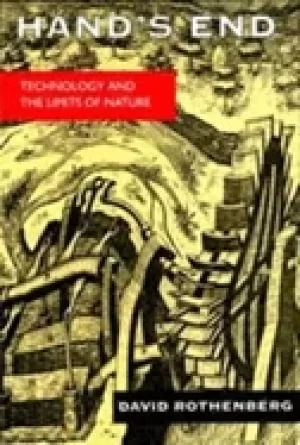 Image of hands end technology and the limits of nature