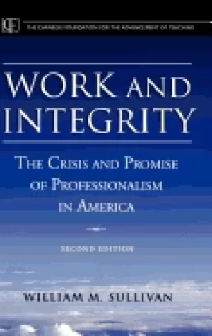 Image of work and integrity the crisis and promise of professionalism in america