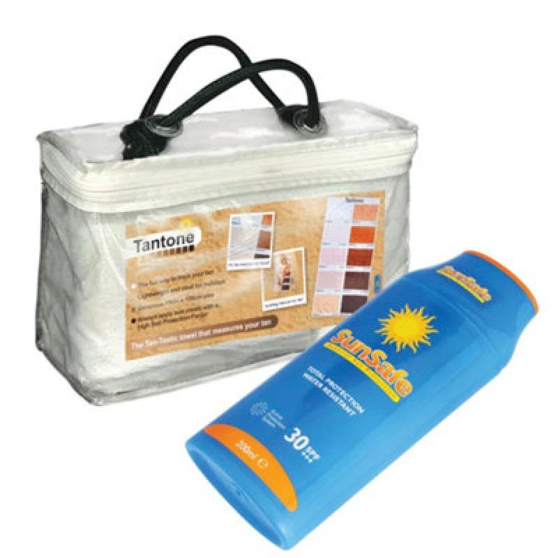 Image of Original Products Tan-Tastic Tantone Towel & Sunsafe Set