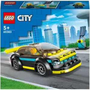 image of LEGO City: Electric Sports Car Building Toy for Kids (60383)