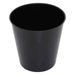 Image of Interiors By Ph Gold And Black Finish Waste Bin