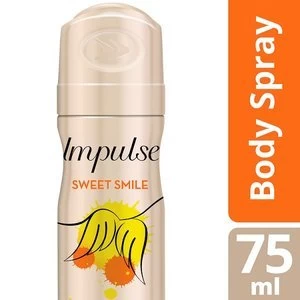 Image of Impulse Sweet Smile Body Spray 75ml