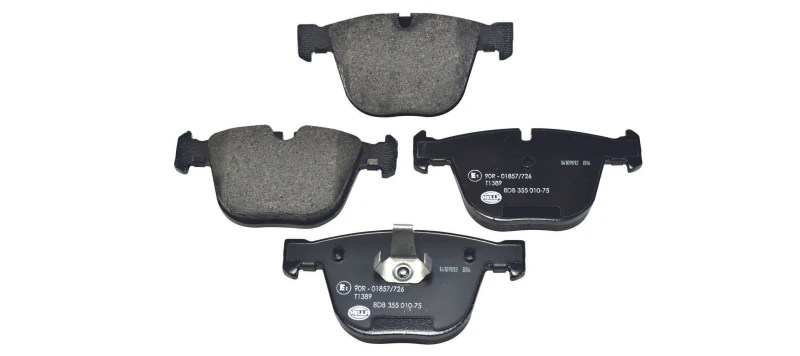 Image of HELLA Brake pad set HELLA 8DB 355 010-751