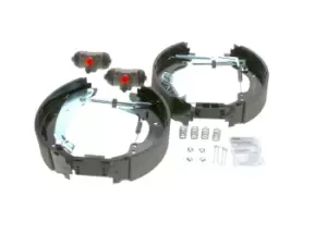 Image of Bosch Brake Set, drum brakes 0 204 114 539 FIAT,PEUGEOT,CITROEN,DUCATO Pritsche/Fahrgestell (230),DUCATO Pritsche/Fahrgestell (244),DUCATO Bus (230)