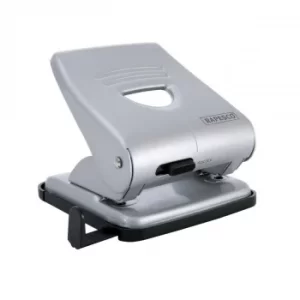 Image of Rapesco 2 Hole Punch 25 Sheet Capacity, Silver