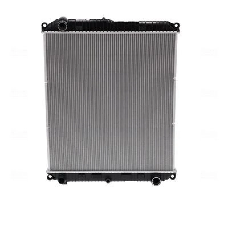 Image of NISSENS 607021 Engine radiator Brazed cooling fins, without expansion tank, without gasket/seal Radiator,engine cooling (470)