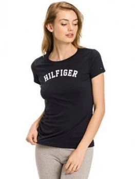 Image of Tommy Hilfiger Printed T-Shirt - Navy/Blazer