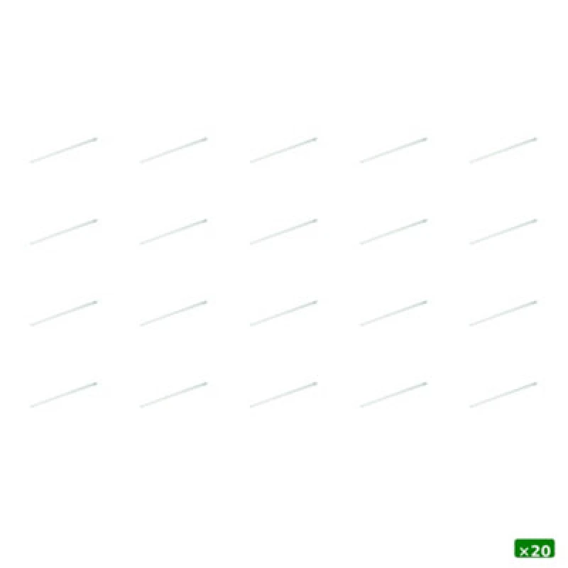 Image of Sylvania Sylbatten 6ft Single LED Batten Light 24W 3250 Lumens Ip20 Ceiling Fitting - Pack Of 20