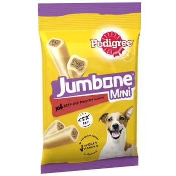Image of Pedigree Jumbone Small - Beef & Poultry - 3 x 160g (12 Snacks)