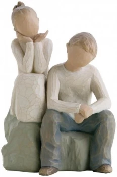 Image of Willow Tree Brother and Sister Figurine
