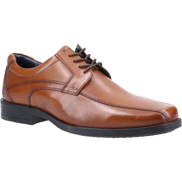 Image of Hush Puppies Mens Brandon Casual Formal Shoes - UK 7 Brown male GDE2749TAN7