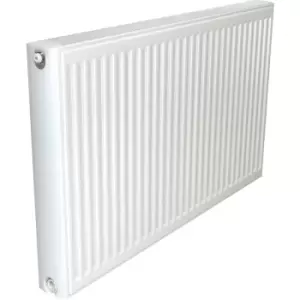 Image of Stelrad Softline Compact Type K1 Steel Panel Radiator 600 x 1100mm 3679Btu in White (Ral9016)