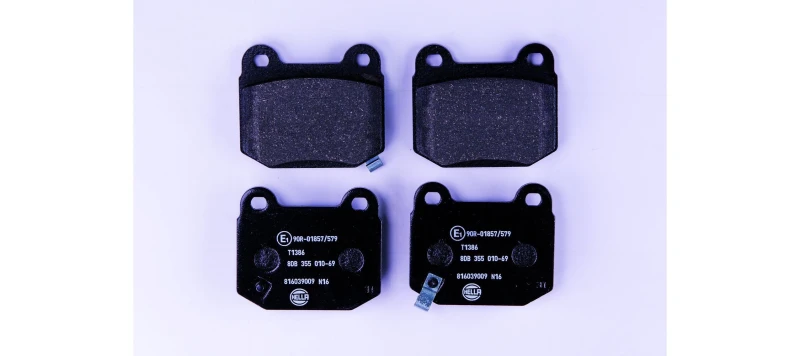 Image of HELLA Brake pad set HELLA 8DB 355 010-691