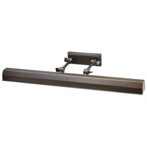 Image of 4 Light Large Picture Wall Light Bronze, E14