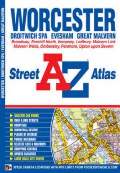Image of Worcester Street Atlas by Geographers A-Z Map Company Paperback