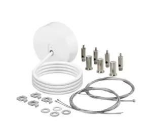 image of Philips CoreLine Suface Mounted Suspension Kit With Electrical Cable - 3 pole - 405670792