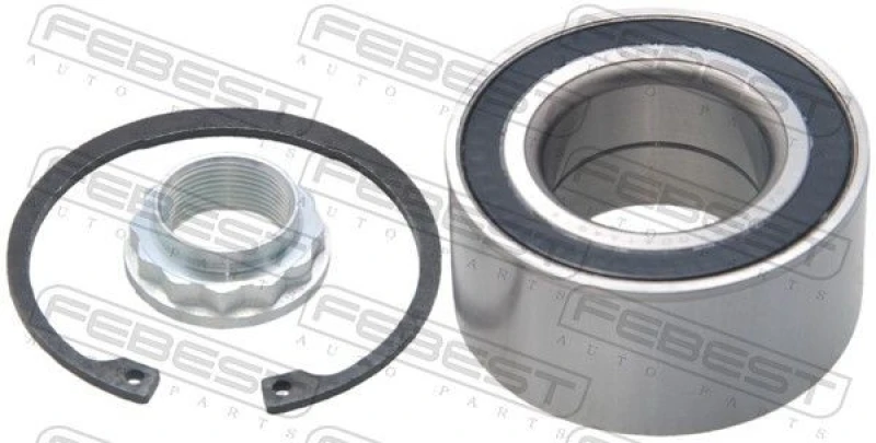 Image of Wheel bearing kit FEBEST DAC45850041A48-KIT