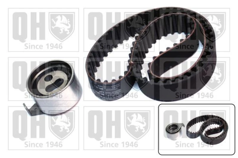 Image of QUINTON HAZELL Timing belt kit QUINTON HAZELL QBK775