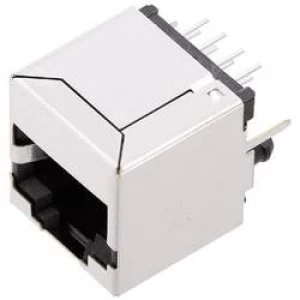 Image of BEL Stewart Connectors SS71800 027F SS71800 027F RJ45 Socket vertical vertical Nickel coated Metal