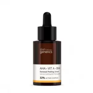 image of Skin Generics AHA + Vit. A + BHA Renewal Peeling Serum 32% Active Complex 30ml