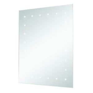 image of Wickes Large Rectangular LED Bathroom Mirror - 500mm