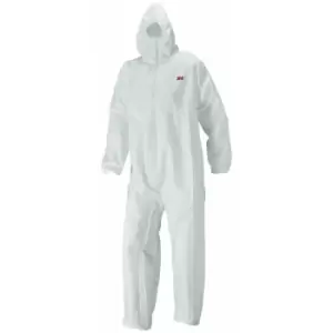 image of 3M 4520 Small Protective Coverall, Small, Wht/grn