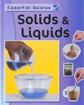 Image of Solids and Liquids by Peter Riley Hardback