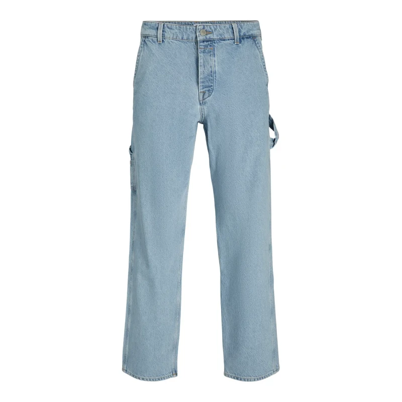 Image of Jack & Jones Blue Denim Eddie Carpenter Loose Jeans M/Blue Male 32R 205671UK