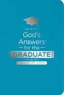 Image of gods answers for the graduate class of 2023 teal nkjv new king james vers