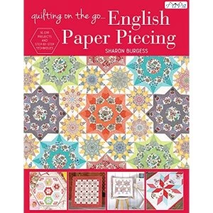 Image of Quilting on the Go: English Paper Piecing by Sharon Burgess (Paperback, 2017)