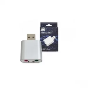 Image of Evo Labs Plug and Play Virtual 7.1 Channel USB Sound Card