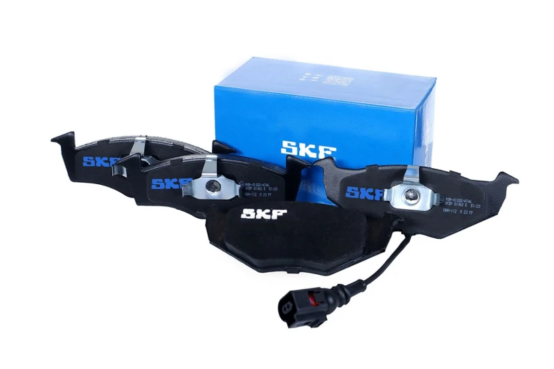 Image of SKF VKBP 81062 E Brake pad set incl. wear warning contact Brake Pad Set,disc brake (402)