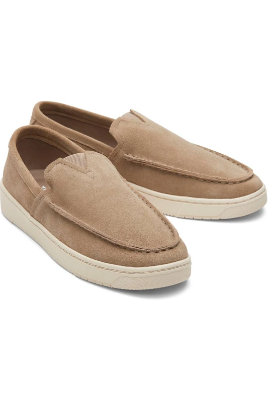 Image of Toms Mens Trvl Lite Loafer Dress Casual Taupe Size: 10 Taupe Male 10