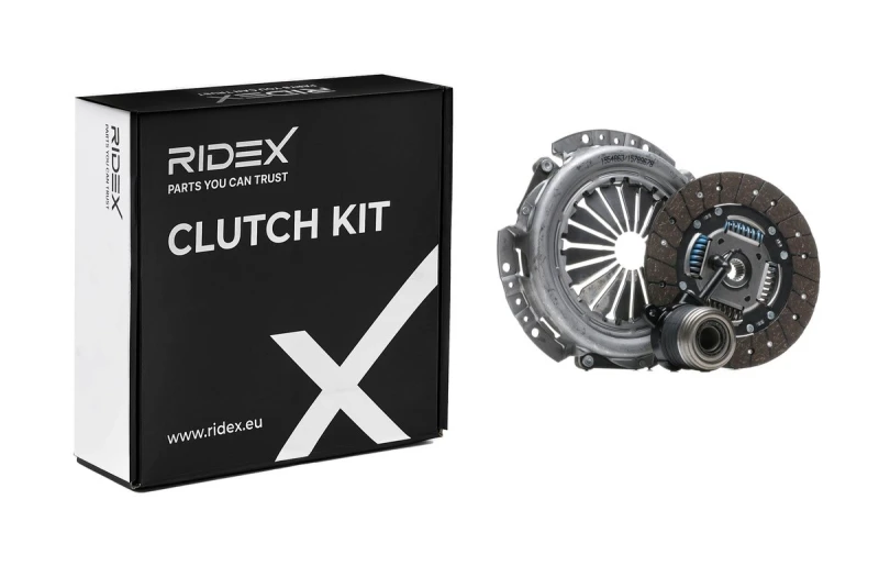 Image of RIDEX 479C2931 Clutch with central slave cylinder, with clutch disc Clutch Kit (479)