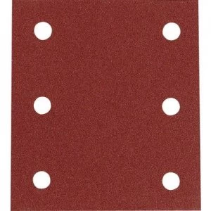 Image of Makita P-33118 Sander paper Hook-and-loop-backed Grit size 100 (L x W) 102mm x 115mm 10 pc(s)