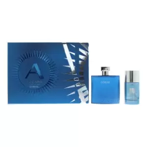 image of Azzaro Chrome Extreme Gift Set 100ml Eau de Parfum + 75g Deodorant Stick