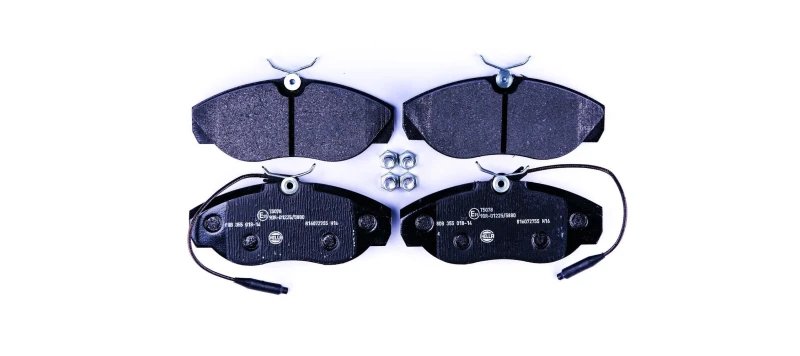 Image of HELLA Brake pad set HELLA 8DB 355 018-141
