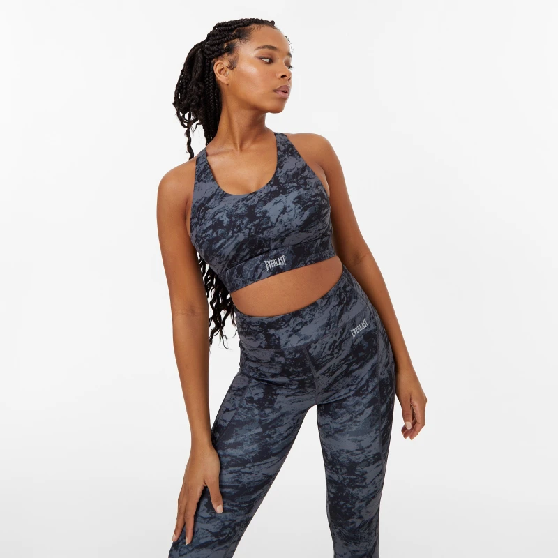Image of Everlast Medium Support Sports Bra Womens - Multi Multi 8