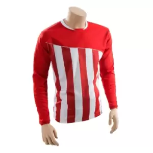 Image of Precision Unisex Adult Valencia Football Shirt (XXL) (Red/White)