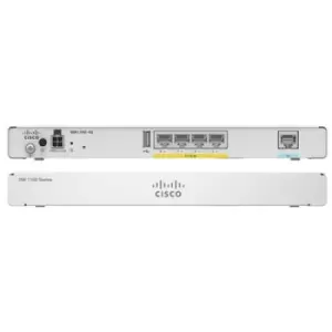 Image of Cisco ISR1100-4G wired Router Gigabit Ethernet Grey