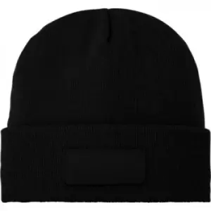 Image of Bullet Boreas Beanie With Patch (One Size) (Solid Black)