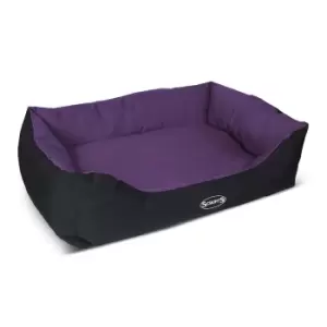 Image of Scruffs Expedition X-Large Box Pet Bed - Plum