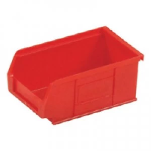 Image of Barton Tc2 Small Parts Container Semi-Open Front Red 1.27L 165X100X75m