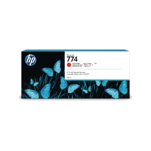 Image of HP 774 Chromatic Red Ink Cartridge 775ml